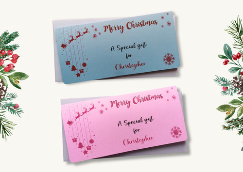 Personalised christmas scratch - christmas,