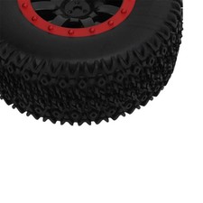 Red 4pcs Short Course Truck