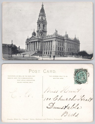 S29606 town hall portsmouth - town,