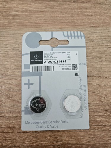 Genuine mercedes key - genuine, battery