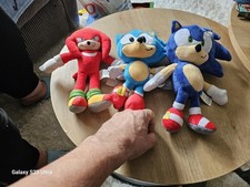 Sonic  X3 Plush  Ok Condition