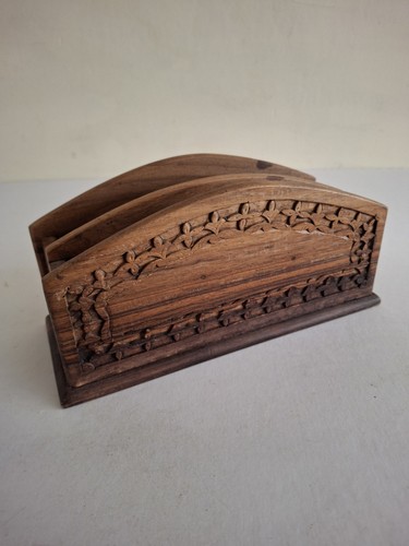 Hand carved wooden - carved, letter