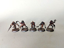 Warhammer 40K Necron Flayed Ones x5 Painted
