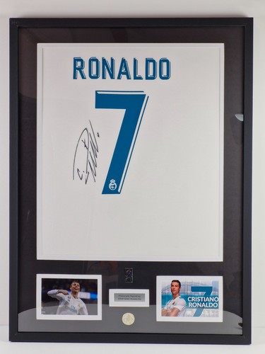 Cristiano ronaldo framed shirt - ronaldo,