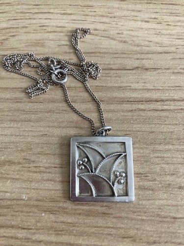 Evald nielsen silver pendant - evald,