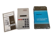 Vintage Radio Shack EC 203 LCD
