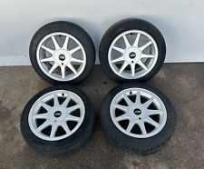 4 x 16" Genuine 5x100 TOYOTA TTE alloy wheels Made by BORBET Germany (Celica)