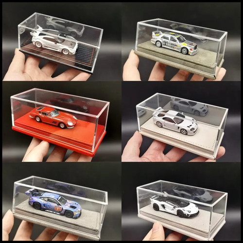 Clear model car display - model, case