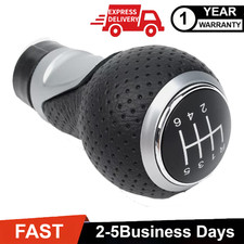 6-Speed Leather Gear Shift