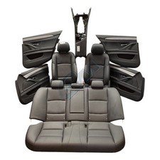 BMW 5 Series F10 LCI Black Leather M Sport Interior Seats Door Cards