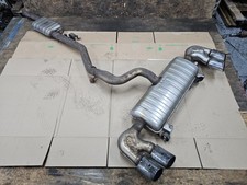AUDI S1 8X 2.0 TFSI QUATTRO QUAD EXHAUST BACKBOX CATBACK 4 TIPS 6R0253611AE