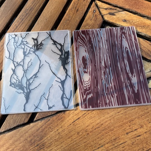 Two embossing folders set - embossing,
