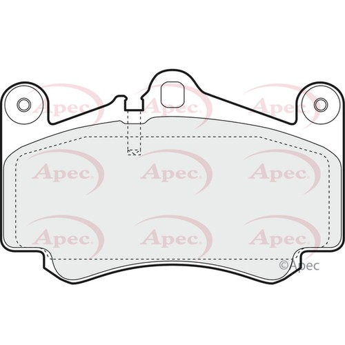 Brake pads set - pads, for