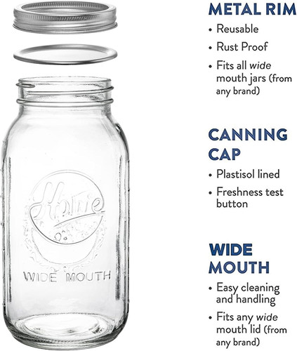 Tebery pack wide mouth - tebery, 1.9l