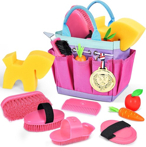 Horse grooming kit for kids - horse,
