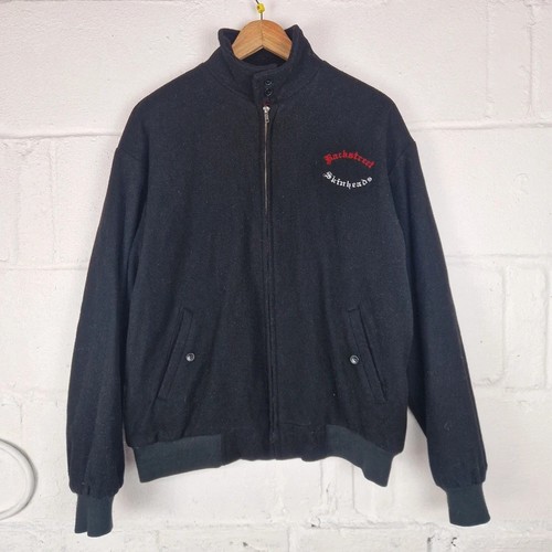English style large black wool - style,