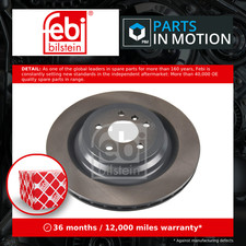 2x Brake Discs Pair Vented