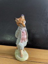 Beatrix Potter Beswick Figure -  Foxy Whiskered Gentleman - 1954
