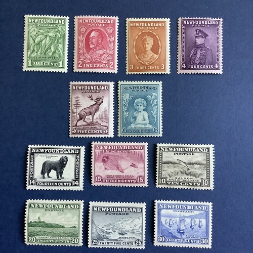 Newfoundland canada kgv 1932 - kgv,