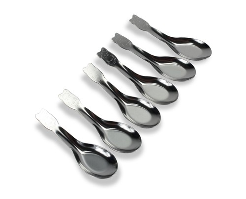Thai stainless steel spoons - steel,