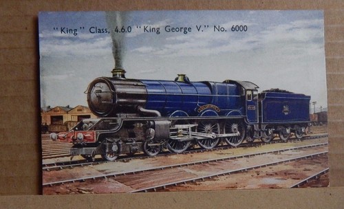 Postcard railway locomotive - railway, "