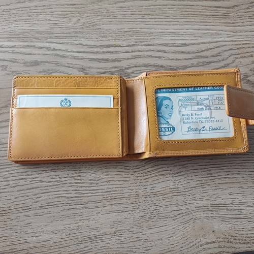 Fossil tan genuine - fossil, leather