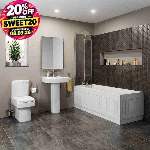 Bathroom suite toilet basin - toilet,