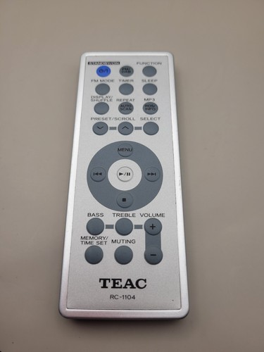 Teac remote control 104 for - teac,