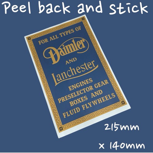 Daimler and lanchester vinyl - and,