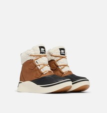 Sorel Women's Out N About IV Chillz Waterproof Boots Taffy, Black NEW