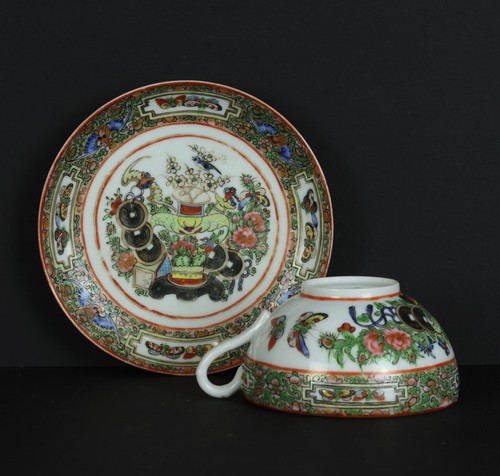 Antique chinese canton famille - canton,
