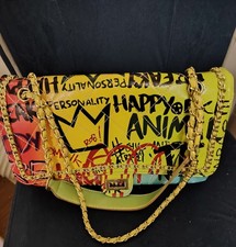 New Graffiti Handbag Pink Red