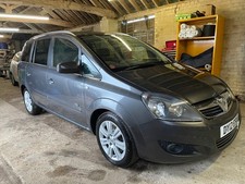 VAUXHALL ZAFIRA 1.7 DESIGN CDTi, 7 SEATER, NEW CLUTCH, NEW DISCS AND PADS, FSH
