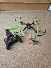 Sky Viper V2450HD Stunt Drone 2 Batteries+spare Blades+never flown,perfect Cond.