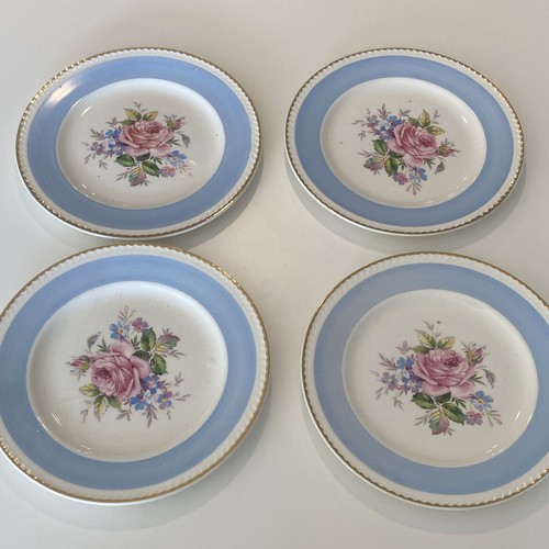 Portland pottery floral side - floral,