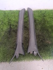 Bmw E36 3 Series 2 Door A Pillar Trims Black Oem Pair Left Right NS OS #4d1