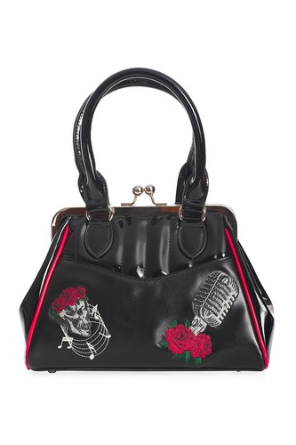 Women skull roses music - women's,