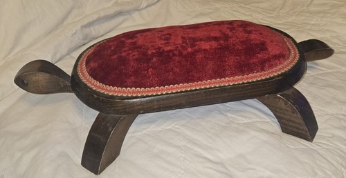 Vintage upholstered wooden - vintage,