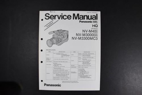 Panasonic m40 vhs - nv-m40,