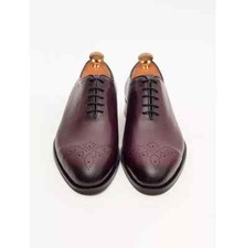 New Burgundy Leather Formal