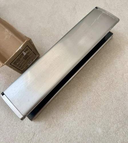Trojan chrome letterbox - , upvc