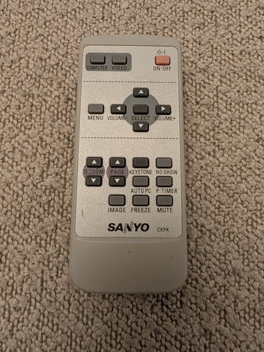 Genuine sanyo cxpk remote - genuine,