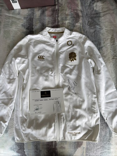 Owen farrell signed england - signed,