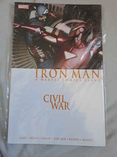 Civil war iron man paperback - man,