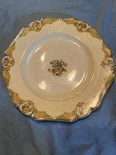 Vintage John Maddock & Sons Minerva Plate - Floral Motiff