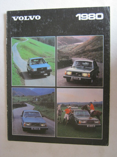 1980 volvo brochure page - 1980, brochure.