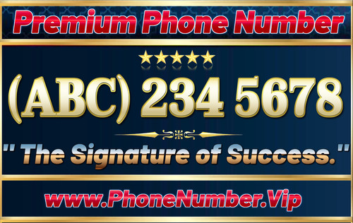 Premium phone number fancy - premium,
