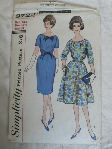 Simplicity 3722 vintage - simplicity,