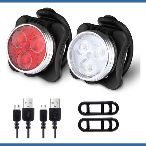 Bike lights rechargeable usb - bike,
