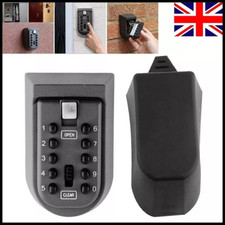 Outdoor High Security Wall Mounted Key Safe Box Code Lock Storage 4 Digit UK